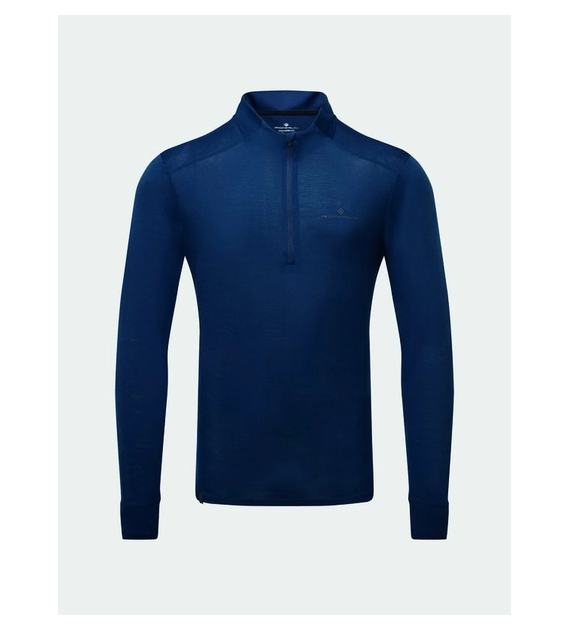 Men's Tech Merino 1/2 Zip Dark Navy/Oxide L