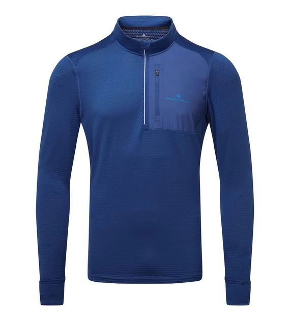Men's Tech Winter 1/2 Zip Ocean/Electric Blue M