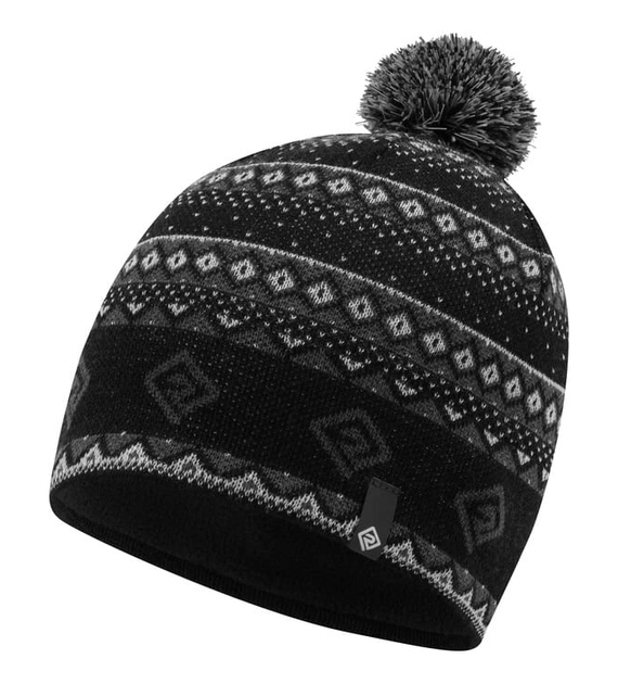 Winter Bobble Hat Black/Oxide/White O/S