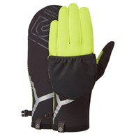 Wind-Block Convertible Glove Fluo Yellow/Black L