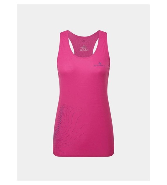 Wmn's Tech Race Vest Exuberance/ClassicBlue M