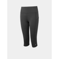 Wmn's Tech Capri All Black M