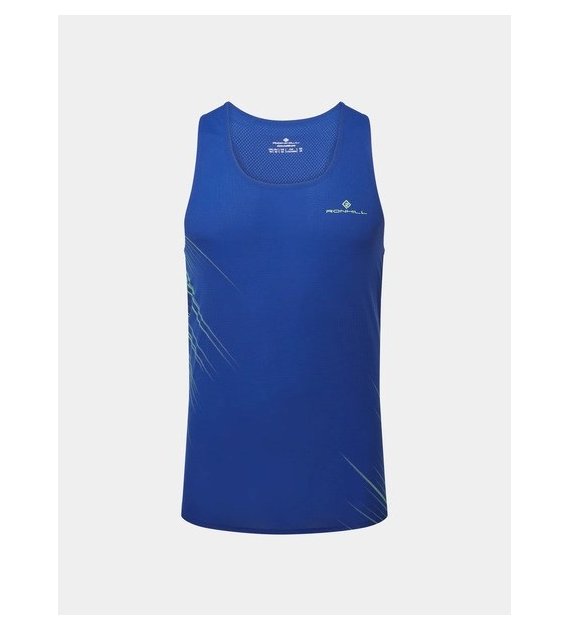 Men's Tech Race Vest DarkCobalt/FluoGreen M