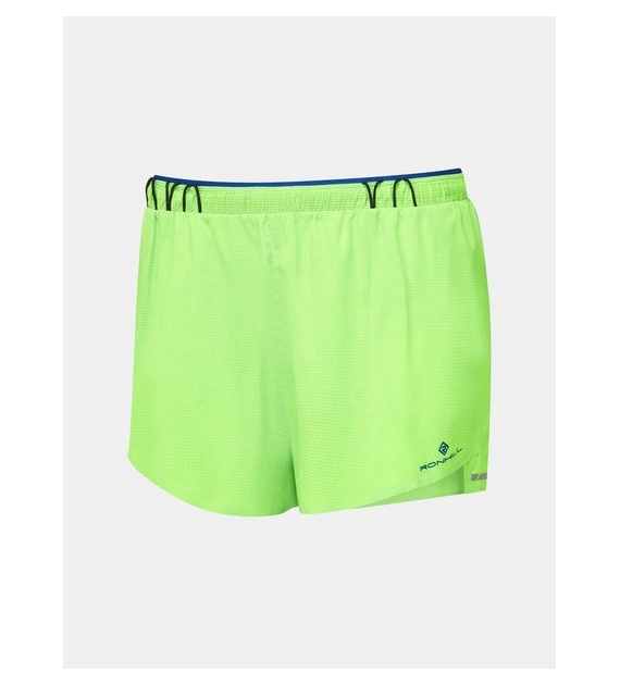 Men's Tech Race Short FluoGreen/DarkCobalt XL