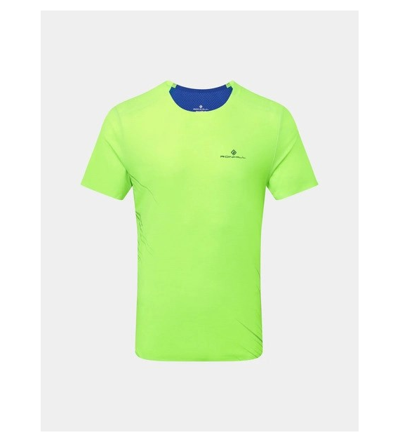 Men's Tech Race S/S Tee FluoGreen/DarkCobalt S
