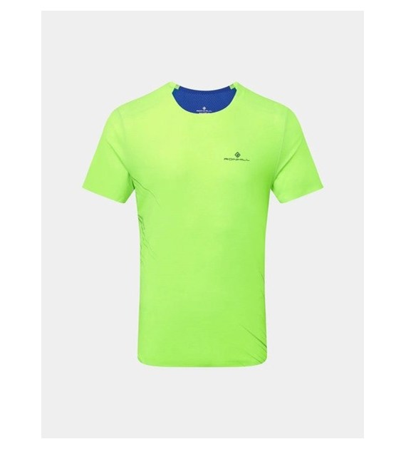 Men's Tech Race S/S Tee FluoGreen/DarkCobalt XL