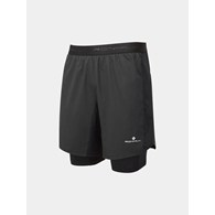 Men's Tech 7  Twin Short All Black L