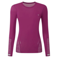Wmn's Tech Reflect LS Tee Blackcurrant/Reflect L