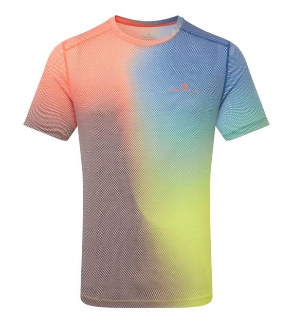 Men's Tech Golden Hour S/S Tee red merge M