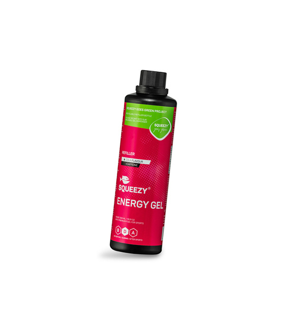 Squeezy żel energetyczny cola+kof. 500ml./uzupeł.
