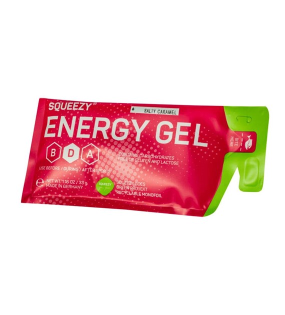 Squeezy żel energetyczny Solony Karmel 33g