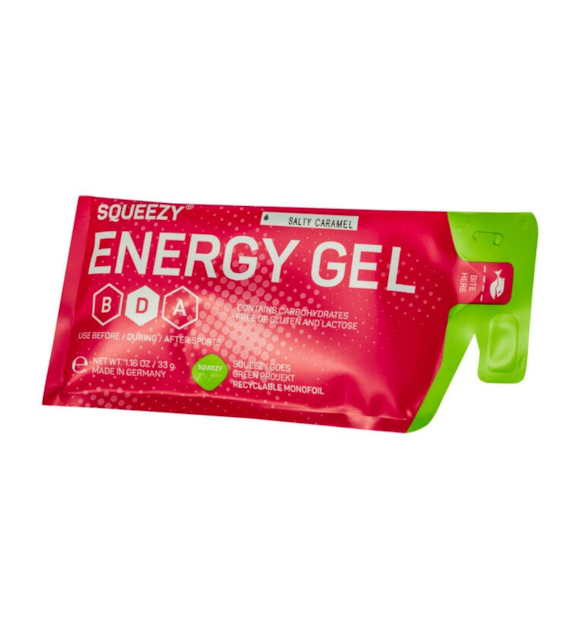 Squeezy żel energetyczny Solony Karmel 33g