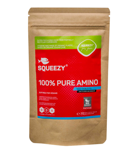 Squeezy 100% PURE AMINO tabletki 100szt