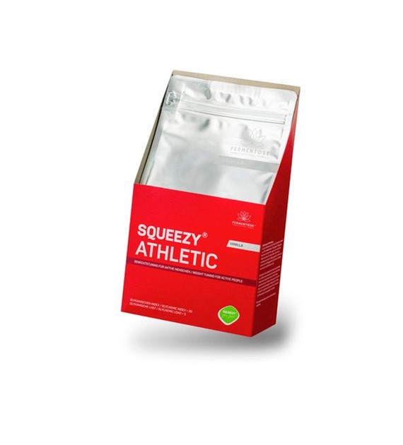 Squeezy Athletic 495g. Waniliowy