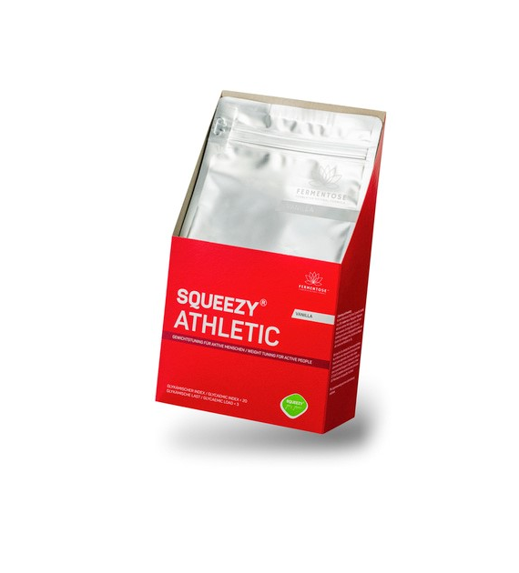 Squeezy Athletic 495g. Waniliowy
