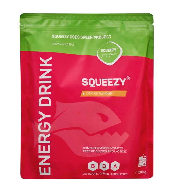 SQUEEZY ENERGY DRINK 1.500g orange