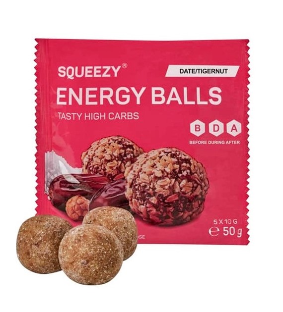 ENERGY BALLS - op. 50 g, daktyle/orzech tygrysi