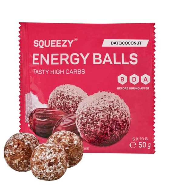ENERGY BALLS - op. 50 g, daktyle/kokos
