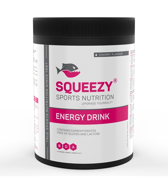 Squeezy Energy Drink 650g Wiśniowy +BCAA