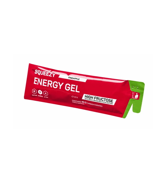 Squeezy ENERGY GEL HIGH FRUCTOSE PINEAPPLE 67g
