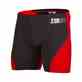 BOXER GREY/RED M