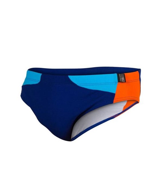 SWIM BRIEFS DARK BLUE/ATOLL/ORANG S