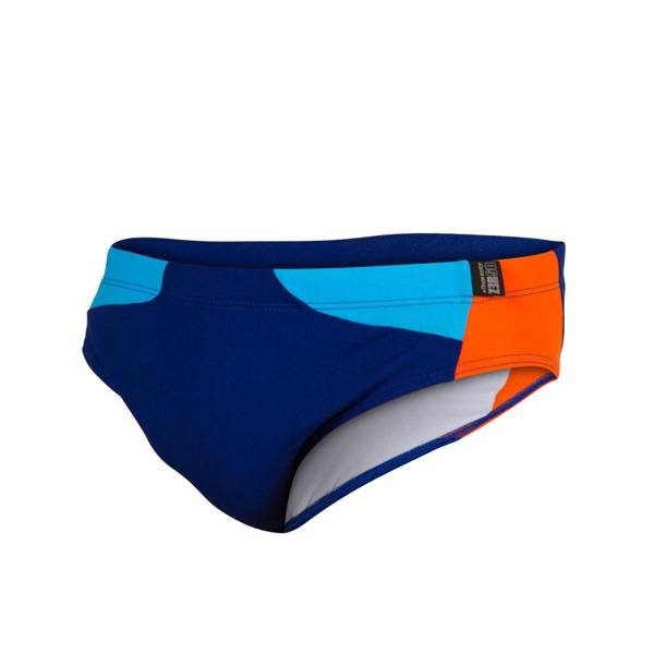 SWIM BRIEFS DARK BLUE/ATOLL/ORANG M