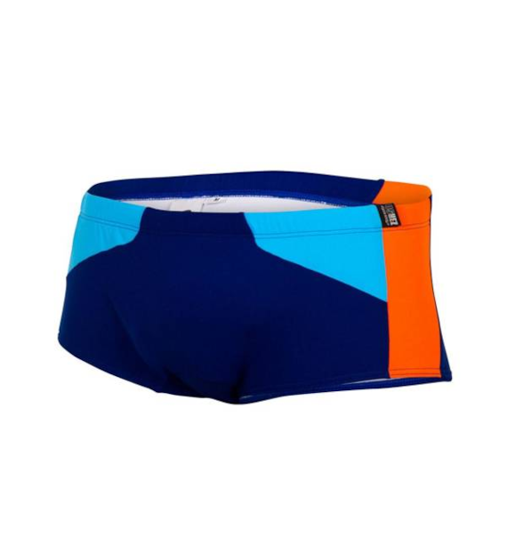 SWIM TRUNKS DARK BLUE/ATOLL/ORANG M