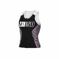 racer WOMAN TOP BLACK LOTUS L