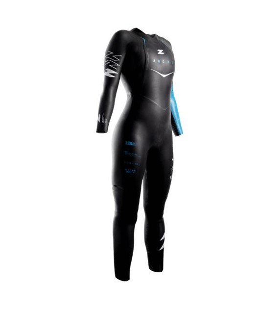 Zerod Pianka WOMAN ARCHI BLACK/BLUE M