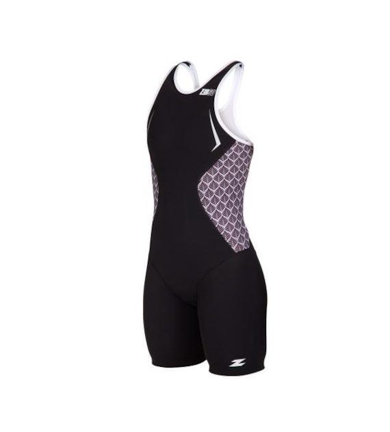racer WOMAN TRISUIT BLACK LOTUS L
