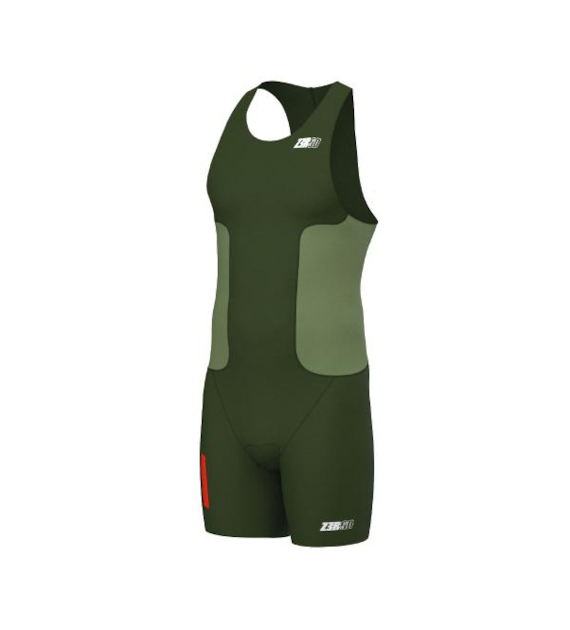 racer MAN TRISUIT CEDAR GREEN XL
