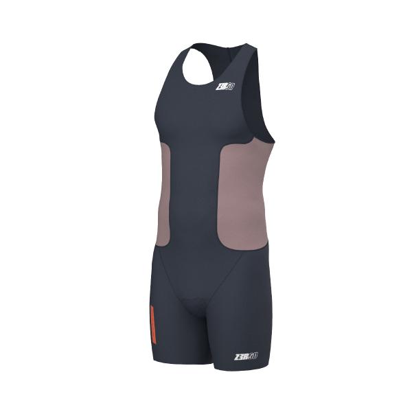 racer MAN TRISUIT CINDER GREY XL