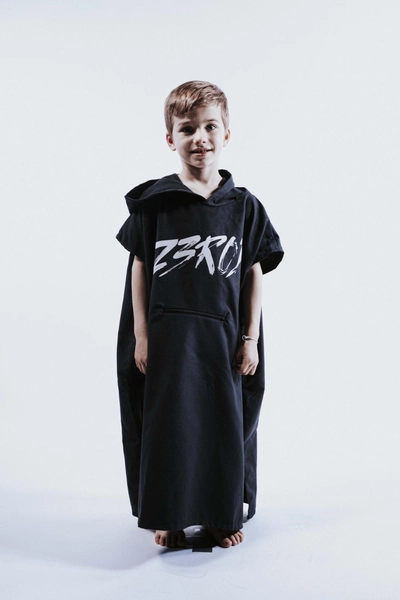 KID TRANSITION TOWEL ARMADA BLACK