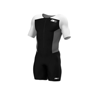 ELITE TTSUIT MAN BLACK/WHITE L