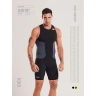 RACER TRISUIT MAN BLACK VOLT L