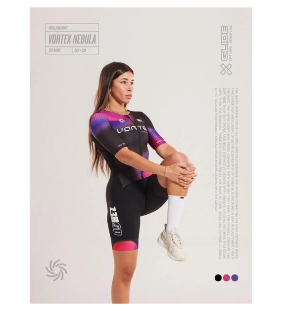 RACER TTSUIT WOMAN VORTEX NEBULA L