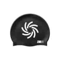 SWIM CAP VORTEX BLACK