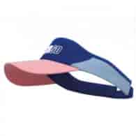 RUNNING VISOR PINK/BLUE UNIQ SIZE