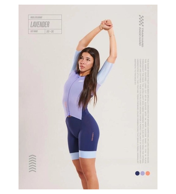 racer WOMAN TTSUIT LAVENDER L