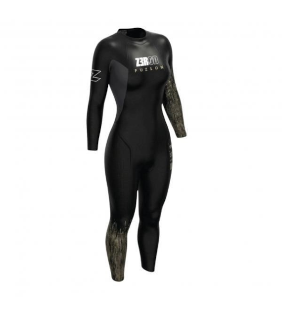 FUZION WOMAN BLACK/GOLD XS